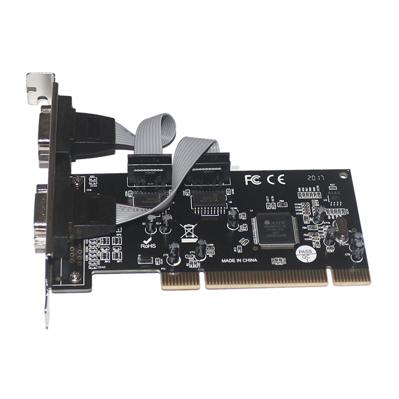 2口RS232 PCI DB9針高速多串口卡 OX-MSC512