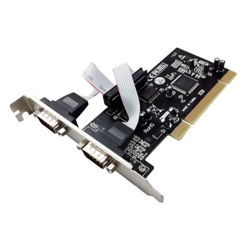 2口RS232 PCI DB9針高速多串口卡 OX-MSC512