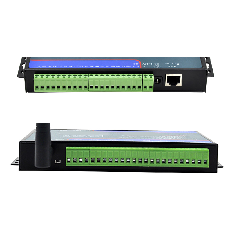 8路DI 8路DO 8路AI輸入 遠(yuǎn)程IO控制器 OX-IO6842/6802/6844/6844N