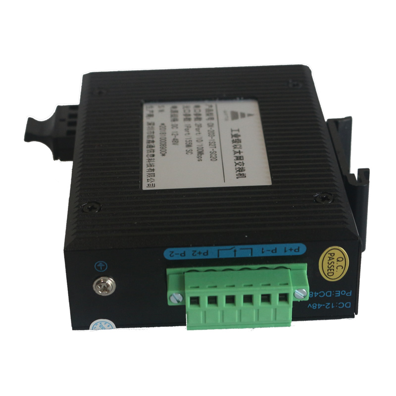 1光2電百兆工業(yè)級以太網(wǎng)交換機 OX-203-1S2T-SC20