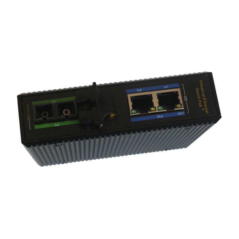 1光2電千兆工業(yè)級以太網(wǎng)交換機 OX-203G-1GS2GT-SC20