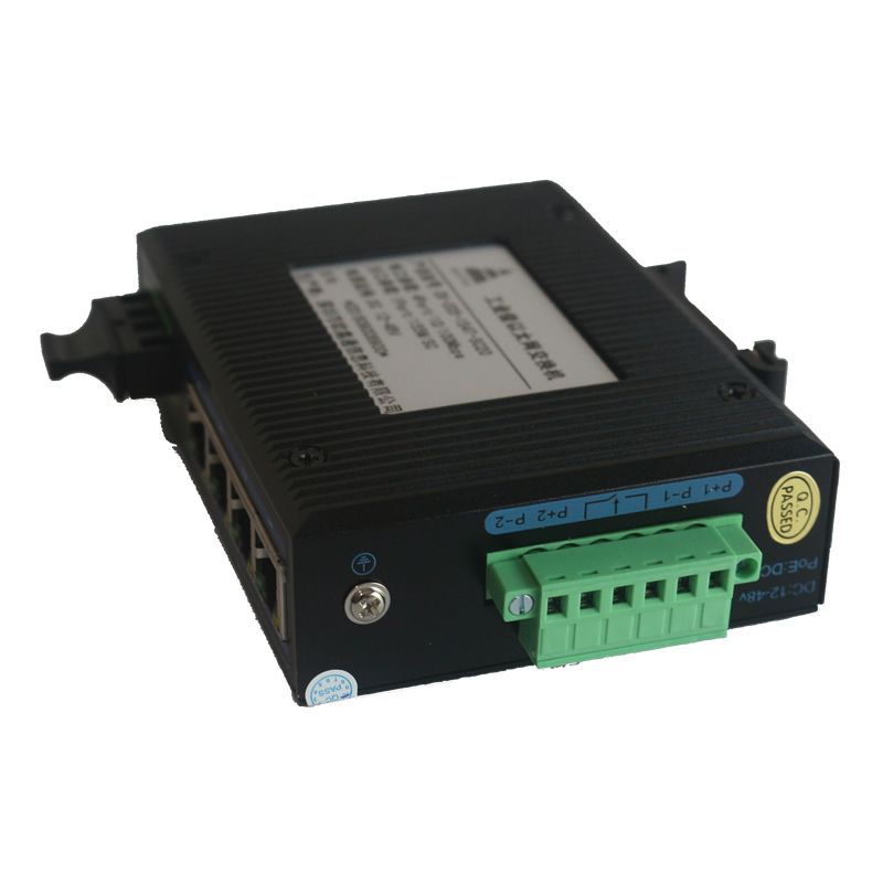 1光4電百兆工業(yè)級(jí)以太網(wǎng)交換機(jī) OX-205-1S4T-SC20