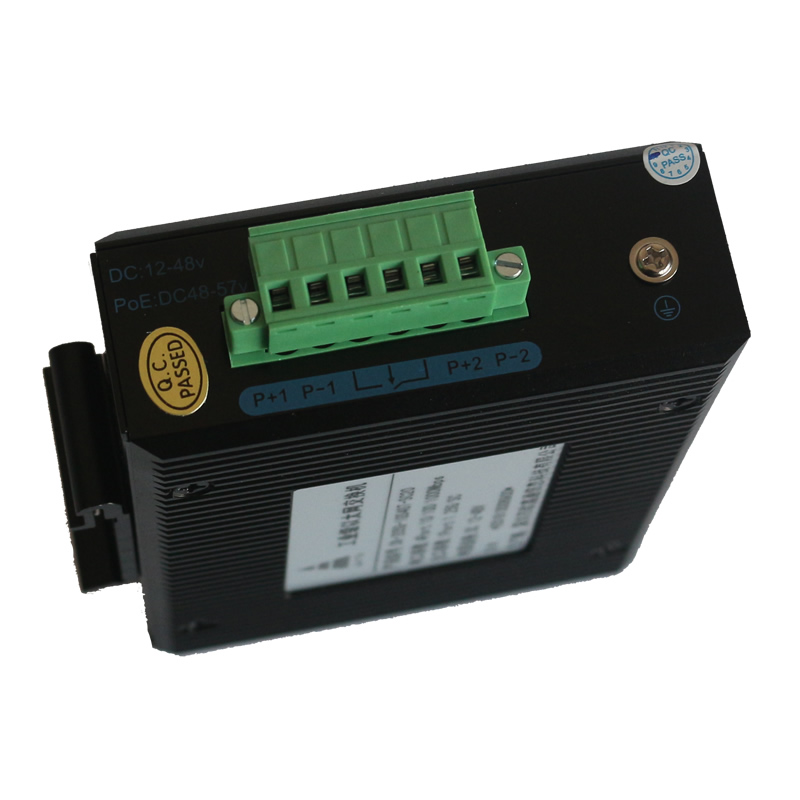 1光4電千兆工業(yè)級以太網(wǎng)交換機(jī) OX-205G-1GS4GT-SC20