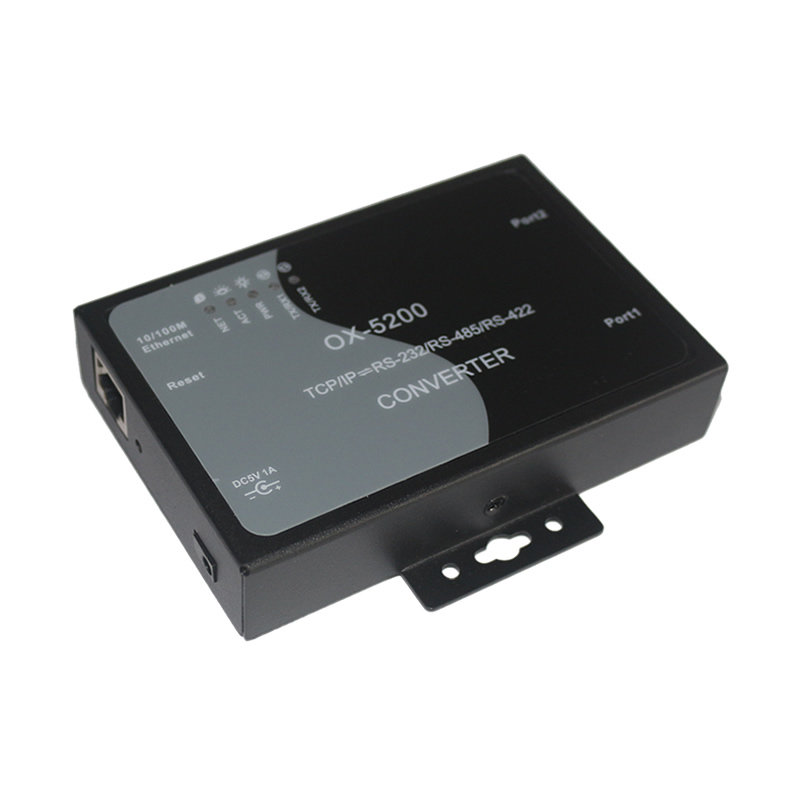 2-port RS232 to TCP/IP serial server OX-5201
