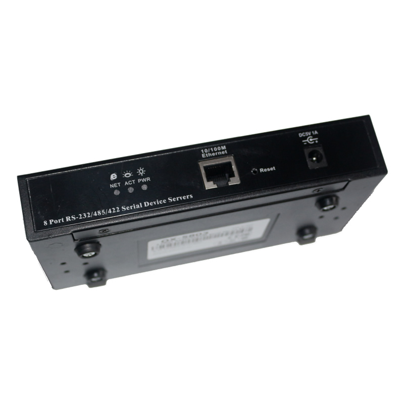 8-port RS232/RS422/RS485 to TCP/IP serial server OX-5803