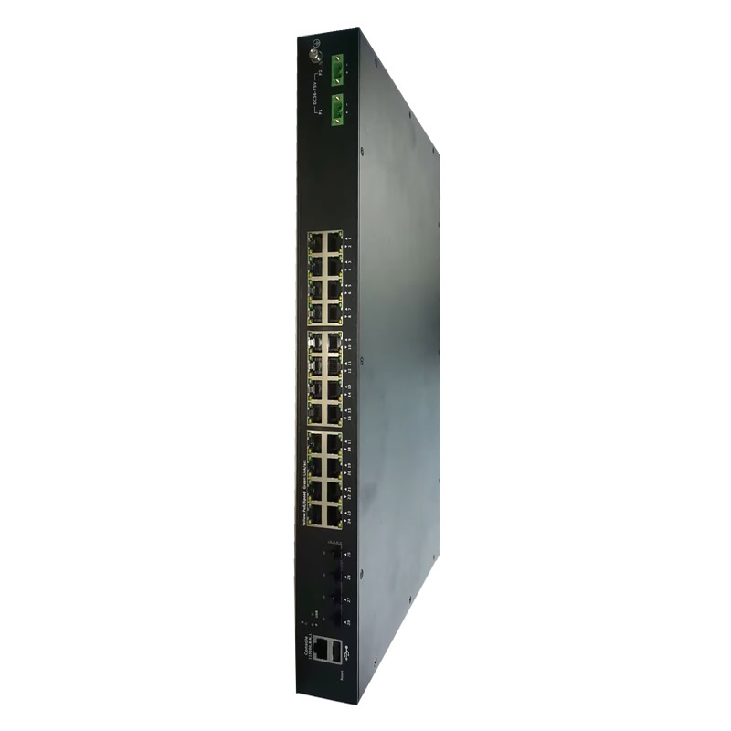 工業(yè)級(jí)全千兆28口二層管理型4光24電交換機(jī) OX-6228G系列