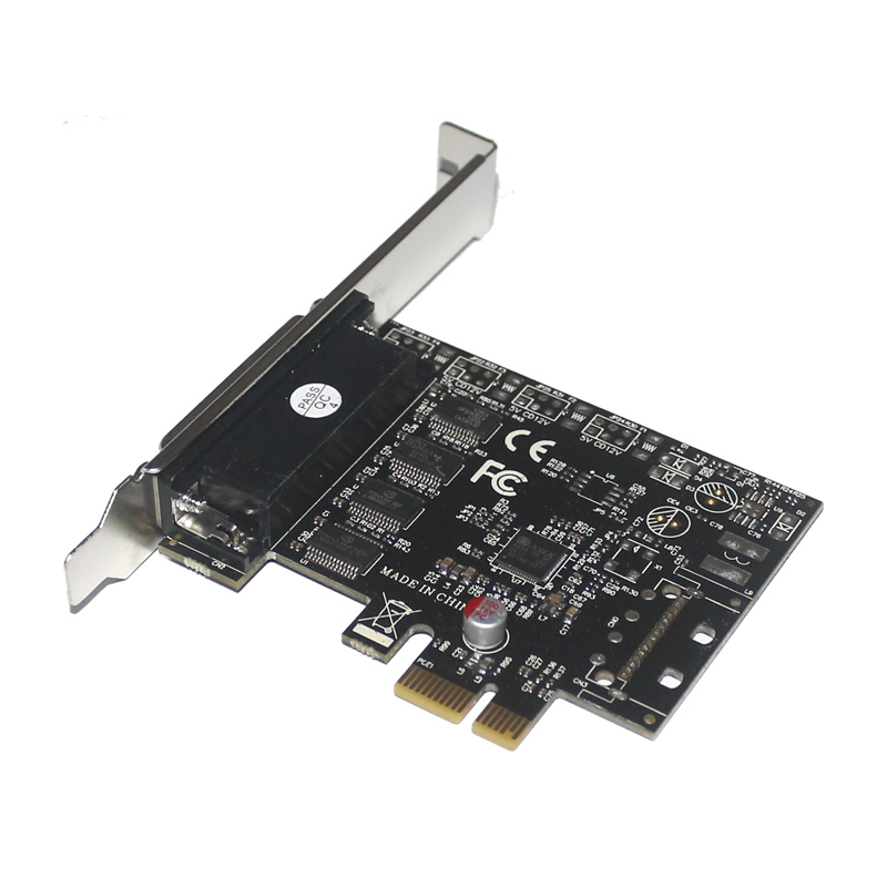 4口RS232 PCI-E高速多串口卡 OX-MSC614