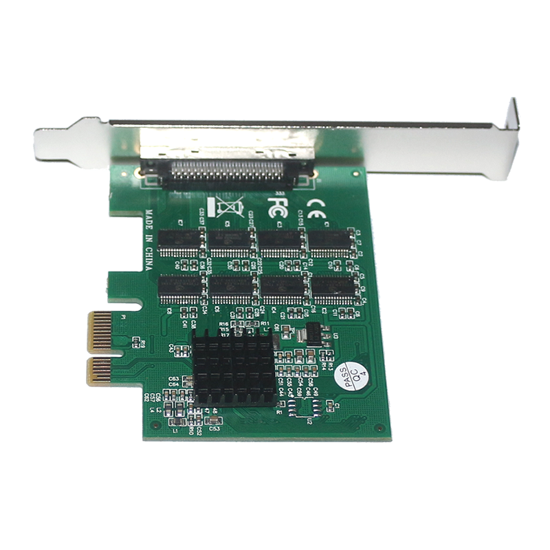 8口RS232 PCI-E高速多串口卡 OX-MSC618
