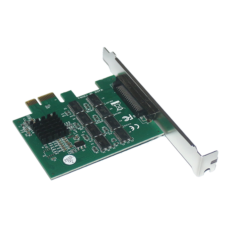 8口RS232 PCI-E高速多串口卡 OX-MSC618