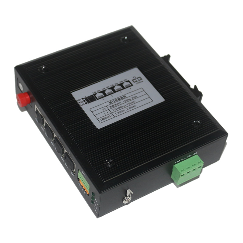 工業(yè)級4路百兆電口+2路串口光端機 OX-PGF4R1