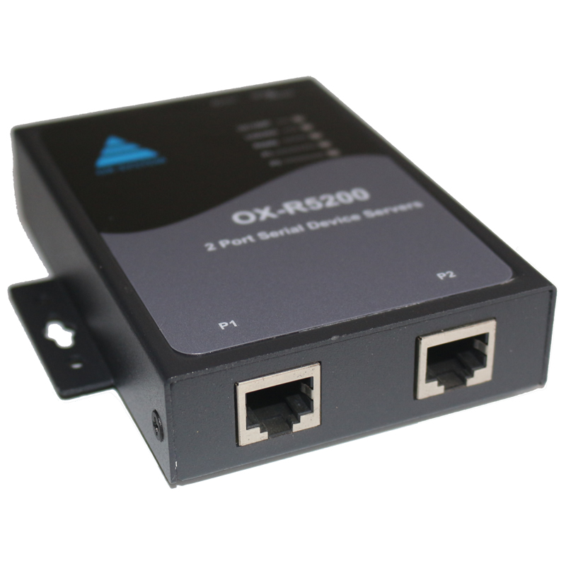 2-port RS232 networked serial port server OX-R5201