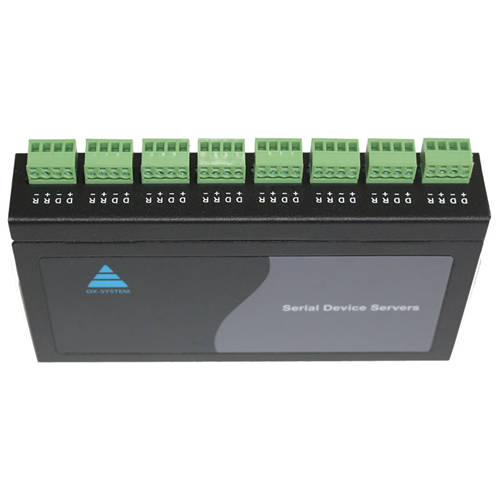 8口端子式RS485/RS422串口服務(wù)器 OX-R5802T