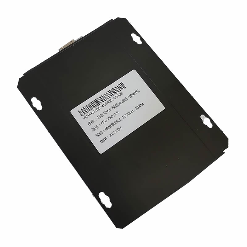 1-channel uncompressed 4K HDMI optical transceiver OX-VMV1T/R
