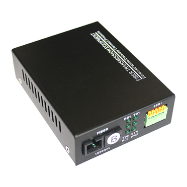 袖珍型2路RS232/485數(shù)據(jù)光貓 光纖收發(fā)器 OX-377SM-FCAB系列