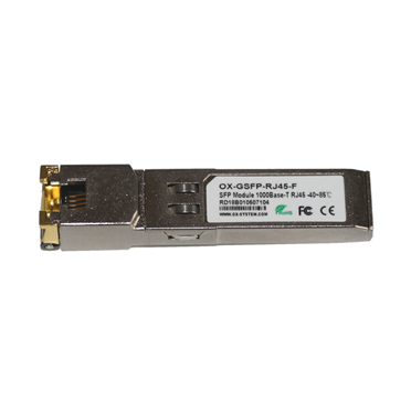 工業(yè)級千兆SFP電口光纖模塊 OX-GSFP-RJ45-F